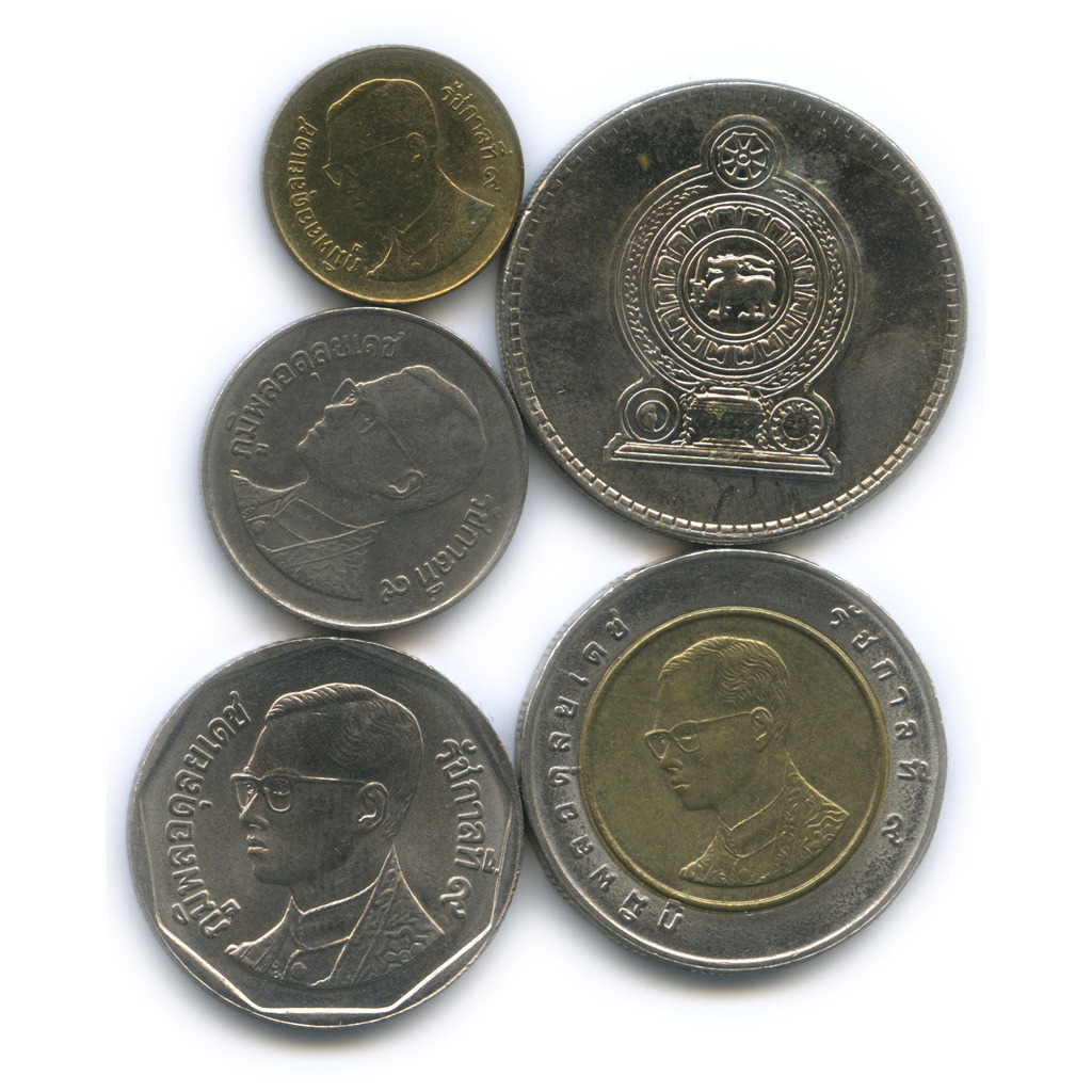 монеты из тайланда