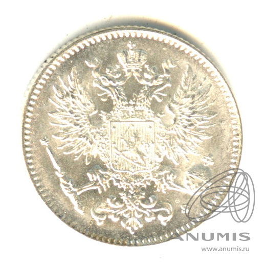 50 пенни 1916 S — Для Финляндии