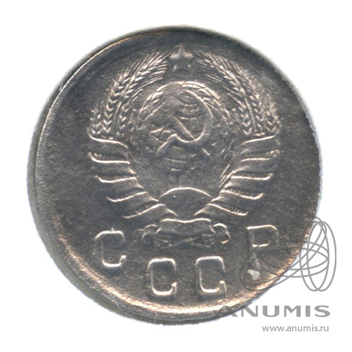10 копеек 1941 — Венок 11 лент. В холдере