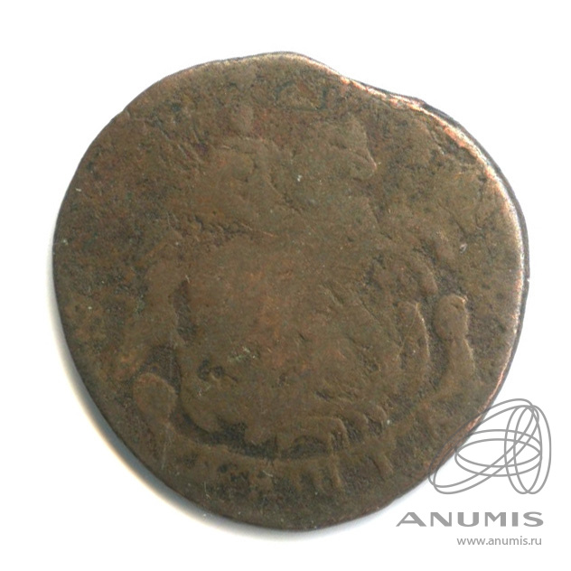 1 копейка 1766 ММ — Вензель императрицы Екатерины II Великой 1767