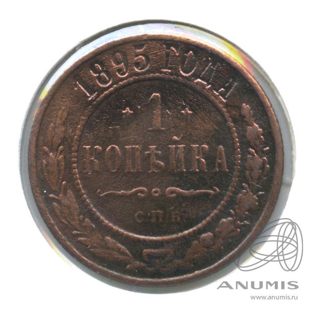 1 копейка 1895 СПБ — В холдере
