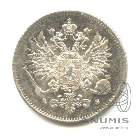 25 пенни 1916 S — Для Финляндии