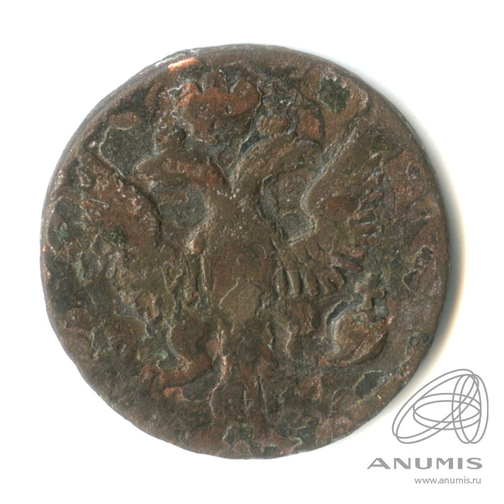 Деньга (½ копейки) 1749 — (½ копейки) - Орел 1744, 1748 г (Орел 1744, 1748 г.)