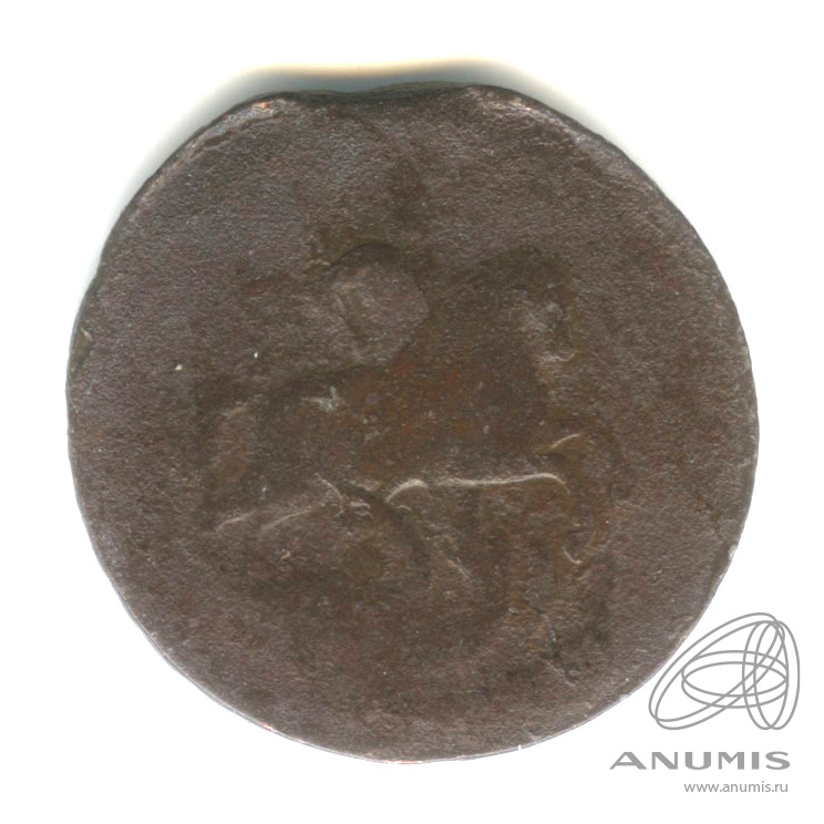 1 копейка 1761 — Вензель императрицы Елизаветы