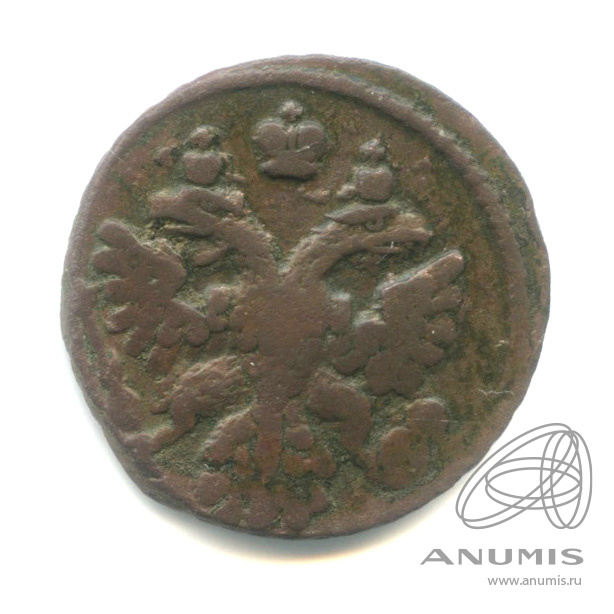 Полушка (¼ копейки) 1738 — (¼ копейки) - Орел г (Орел 1738 г.)