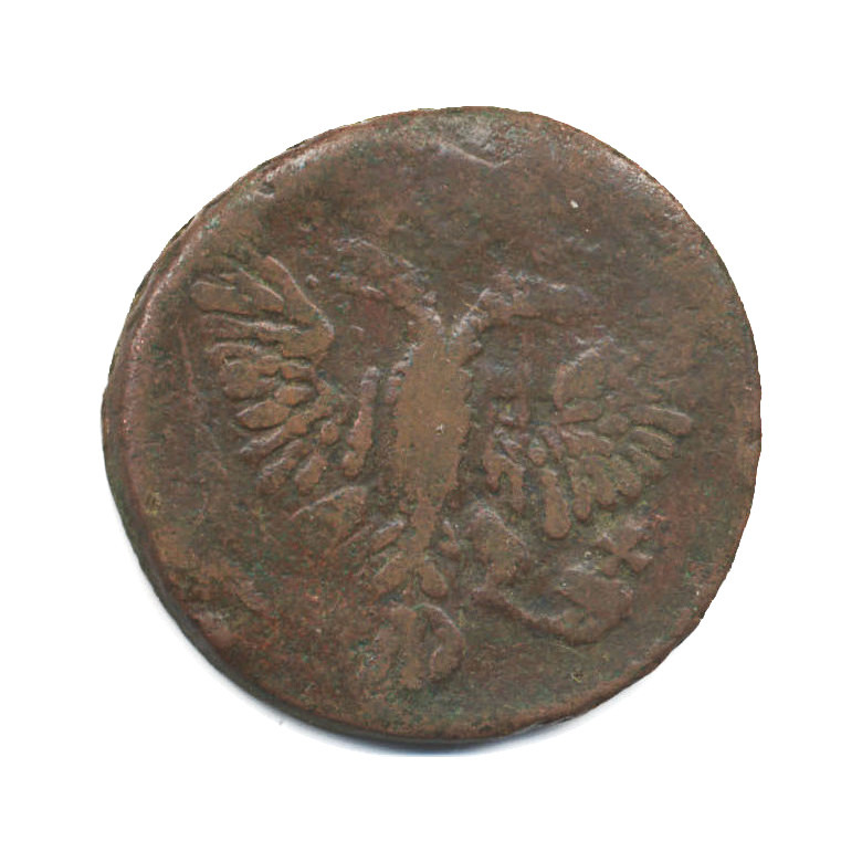 Деньга (½ копейки) 1753 — Орел 1753 г.