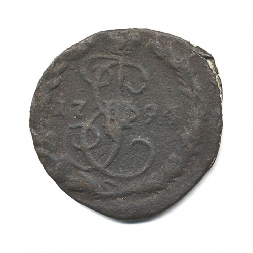 Денга (1/2 копейки) 1794 ЕМ