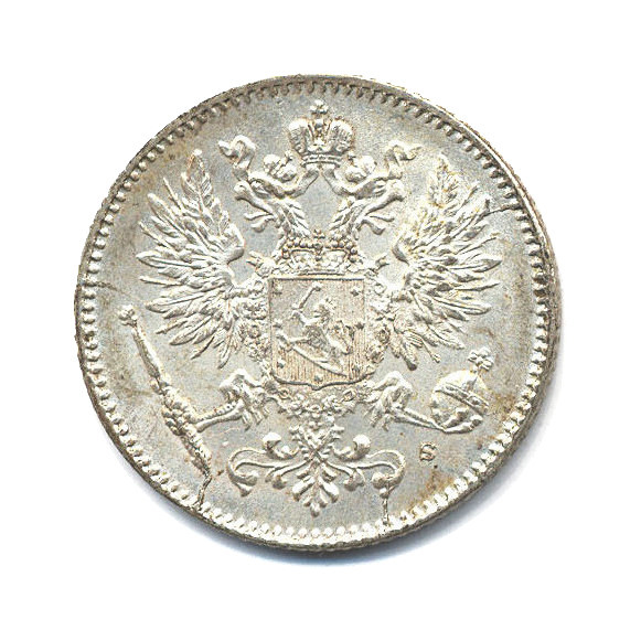 50 пенни 1915 S — Для Финляндии