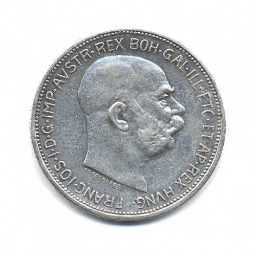 2 кроны Франц Иосиф 1913