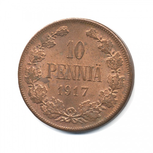 10 пенни 1917
