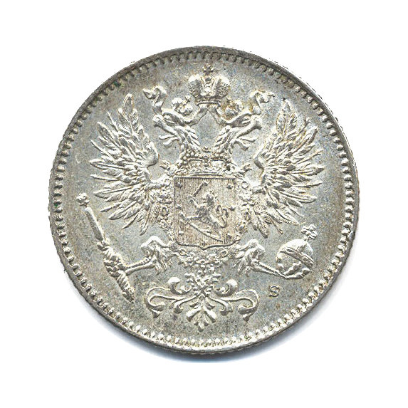 50 пенни 1915 S — Для Финляндии