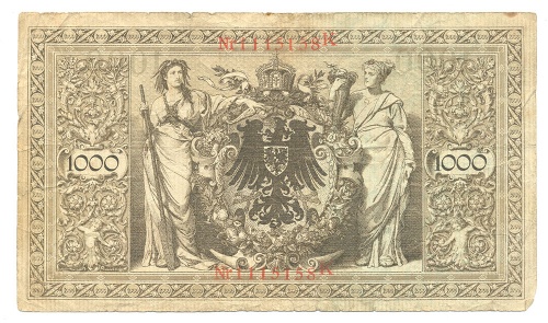 1000 рейхсмарок 1910