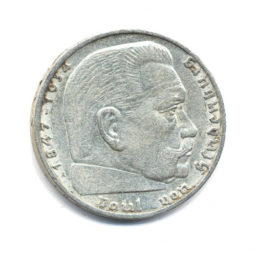 2 рейхсмарки 1937 A