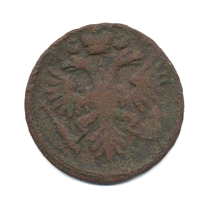 Деньга (½ копейки) 1731 — Орел 1730 г.