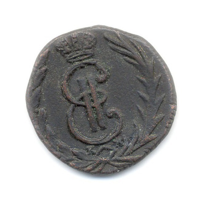 Деньга (½ копейки) 1771 КМ — Сибирская монета