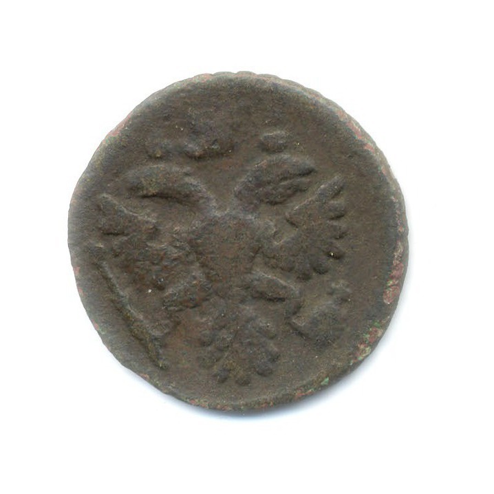 Полушка (¼ копейки) 1737 — Орел 1735 г.