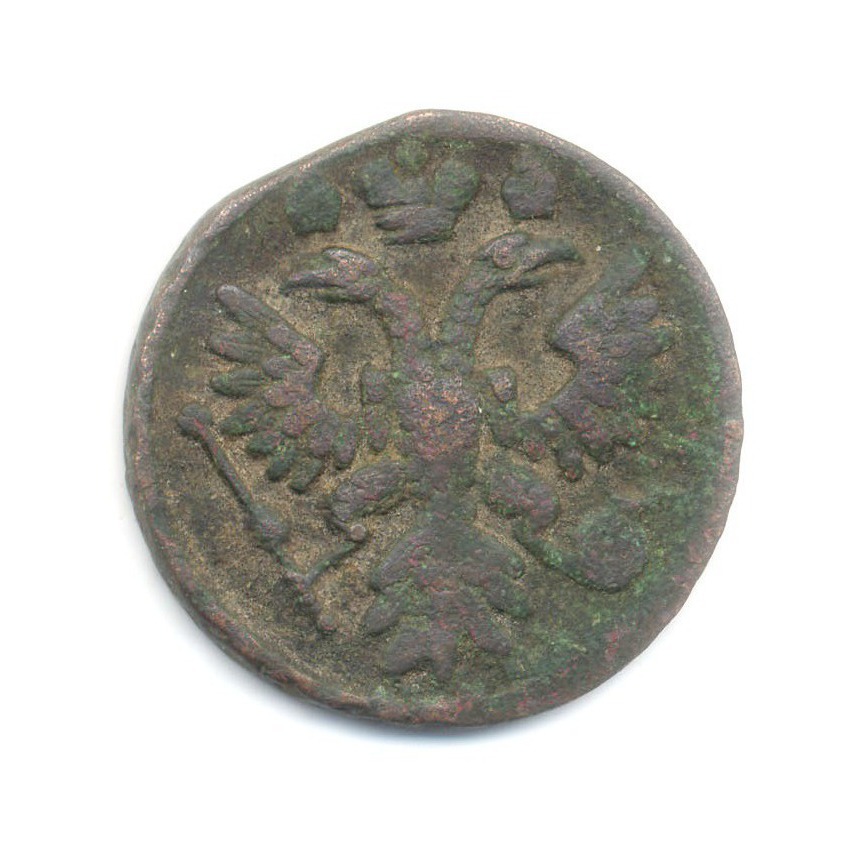 Деньга (½ копейки) 1736 — Орел 1730 г.