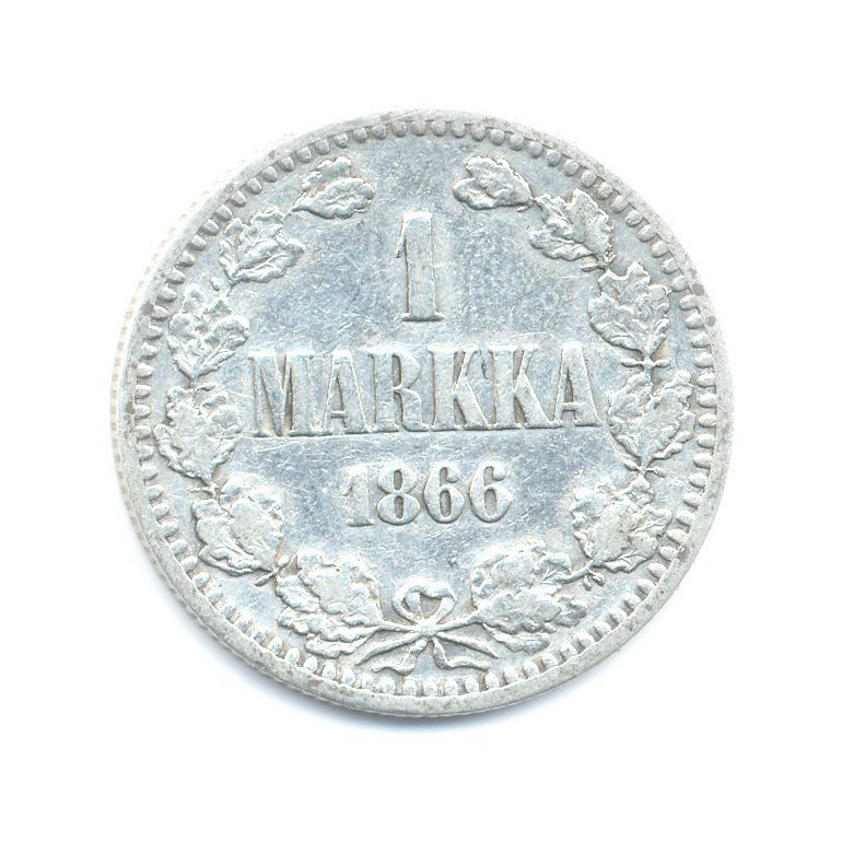 1 марка 1866 S — Для Финляндии
