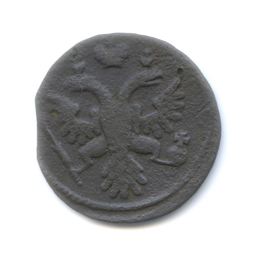 Деньга (½ копейки) 1736 — Орел 1730 г.