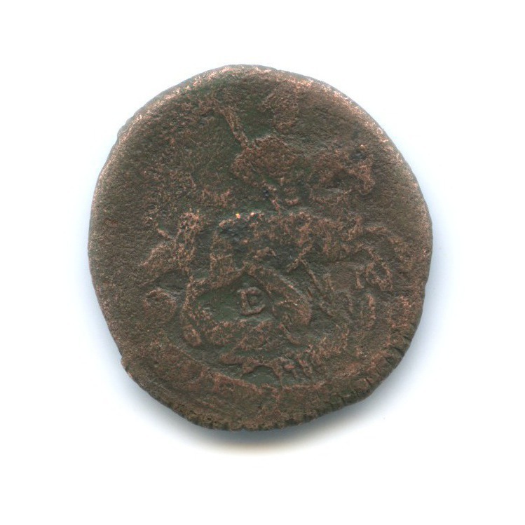 Деньга 1770 ЕМ — ½ копейки