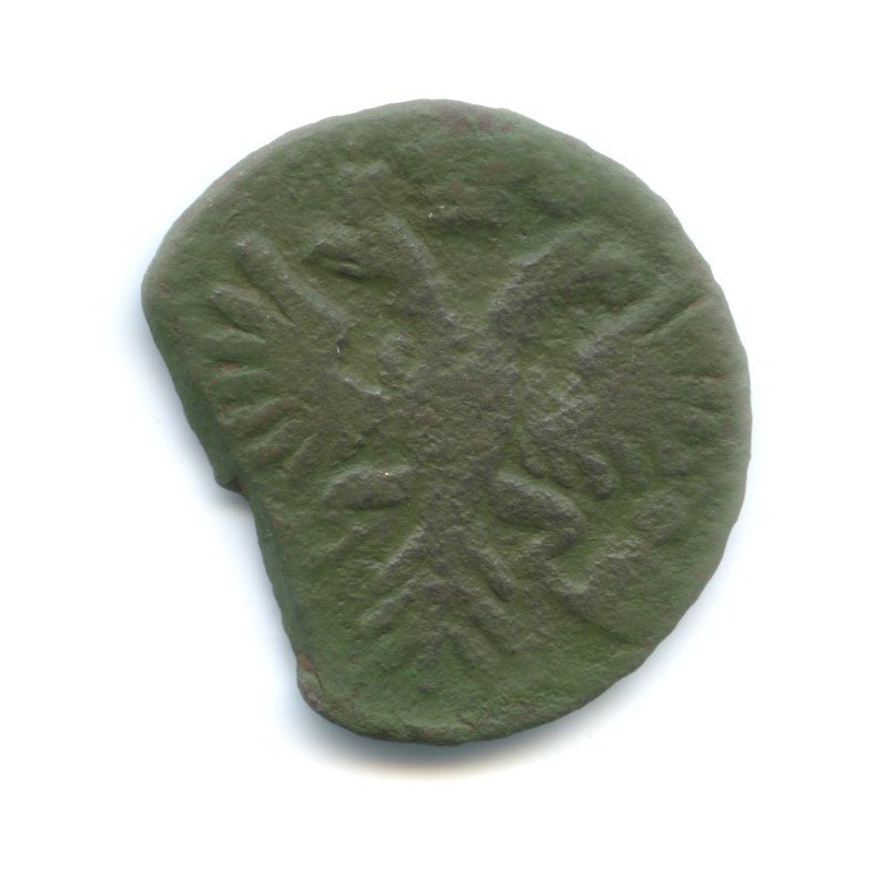 Деньга 1731 — Одна черта (Над годом 1 черта)
