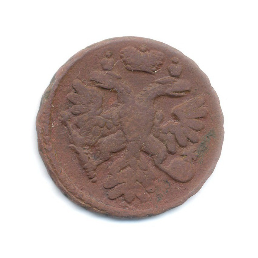 Деньга (½ копейки) 1738 — Орел 1738 г.