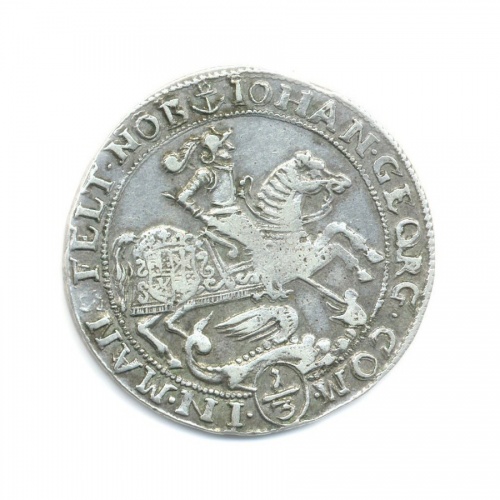 1/3 таллера Мансфельд Иоан Георг 1670