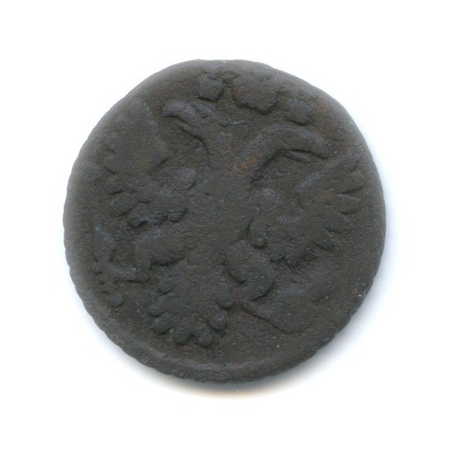 Полушка (¼ копейки) 1736 — Орел 1735 г.
