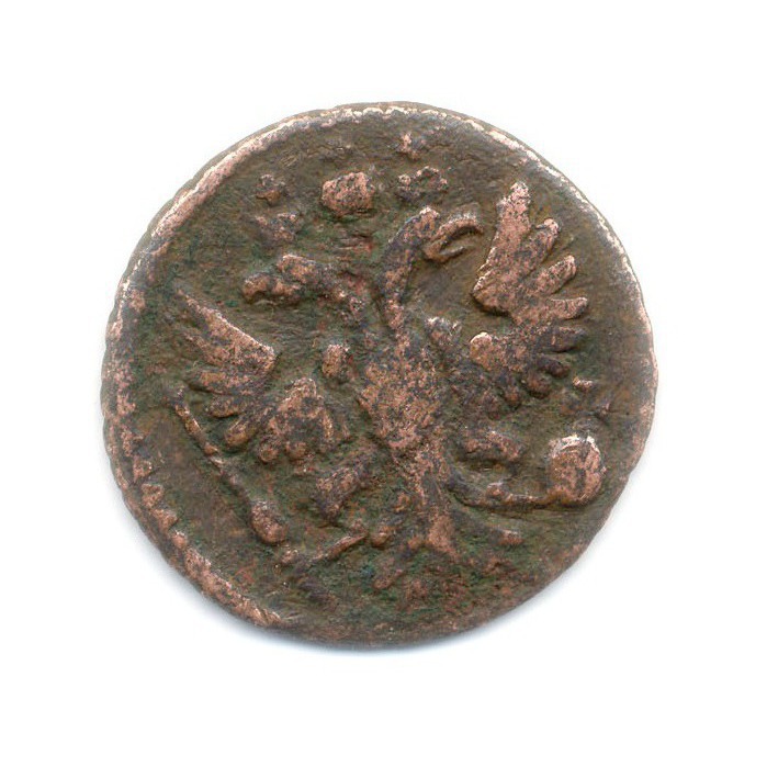 Полушка (¼ копейки) 1731 — Орел 1730 г.