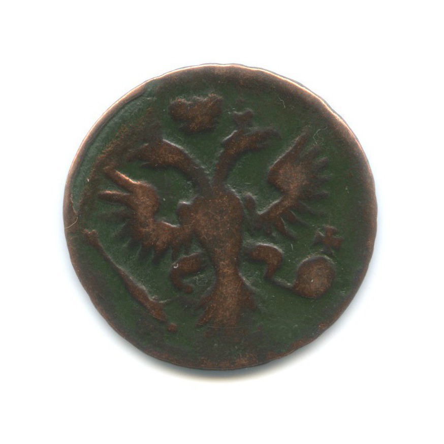 Деньга (½ копейки) 1736 — Орел 1730 г.