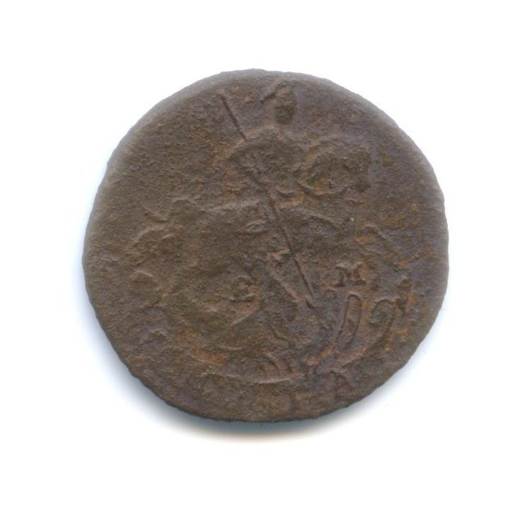 Деньга 1767 ЕМ — ½ копейки