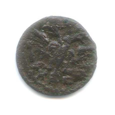 Полушка (¼ копейки) 1720 — Полушка ВРП: Всея России Повелитель