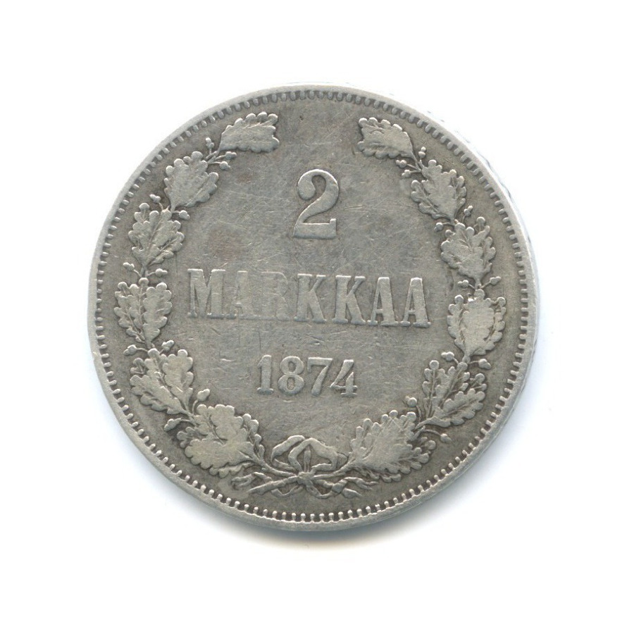 2 марки 1874 S — Для Финляндии