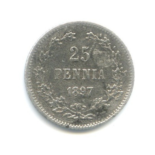 25 пенни 1897 L — Для Финляндии