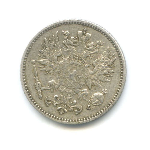 50 пенни 1908 L — Для Финляндии