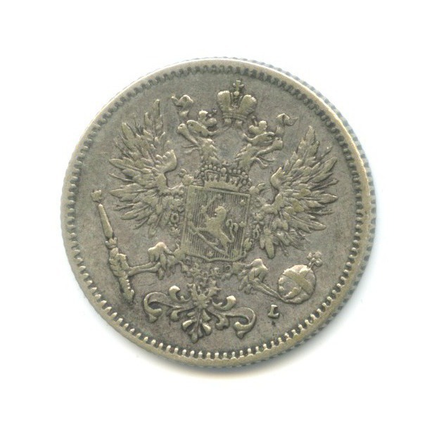 50 пенни 1893 L — Для Финляндии