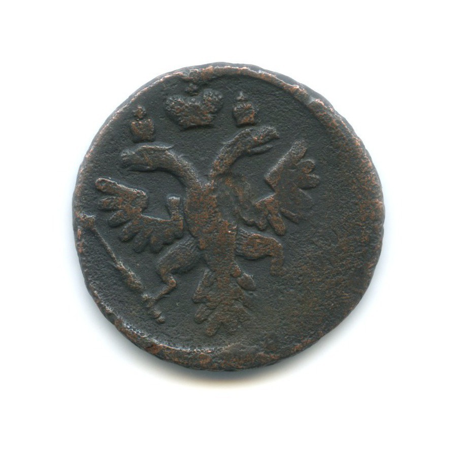Деньга (½ копейки) 1736 — Орел 1730 г.