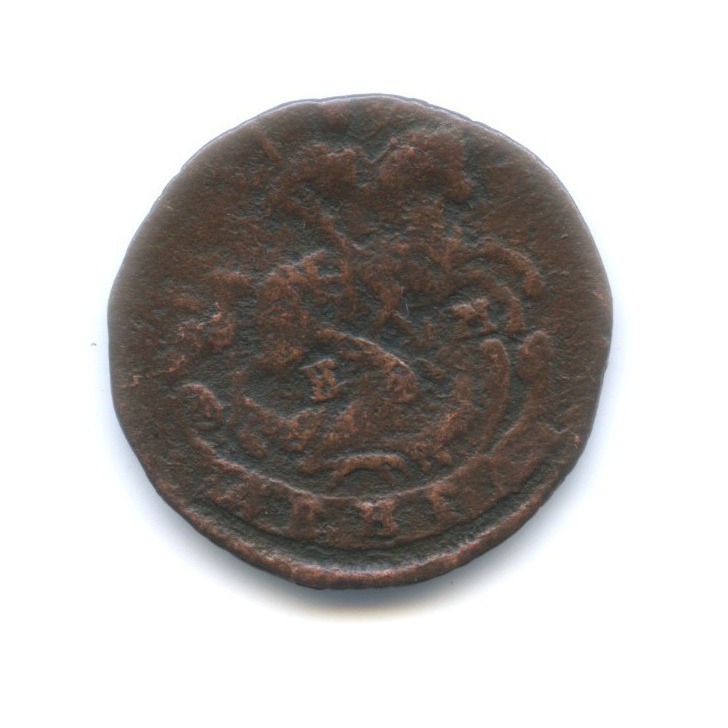 Деньга 1768 ЕМ — ½ копейки
