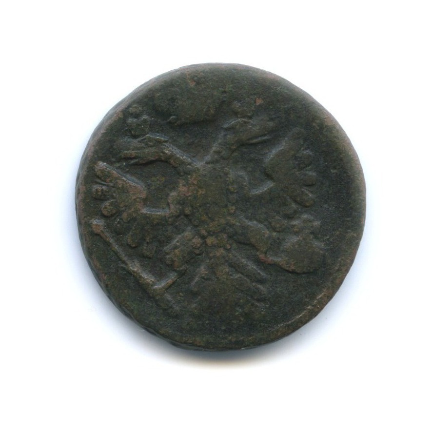 Деньга 1743 — Орел 1738 г.