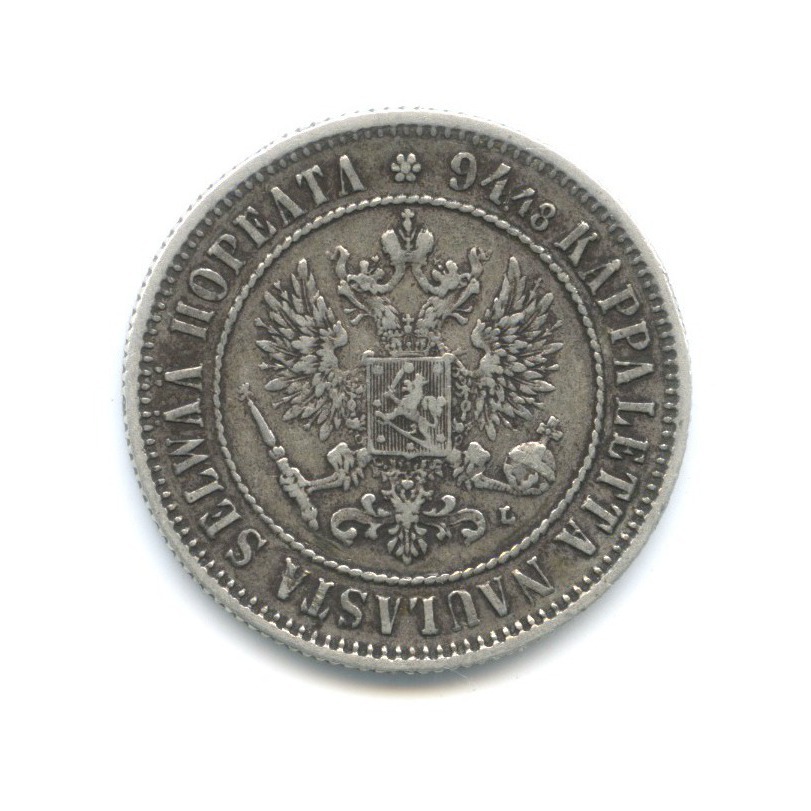 1 марка 1892 L — Для Финляндии