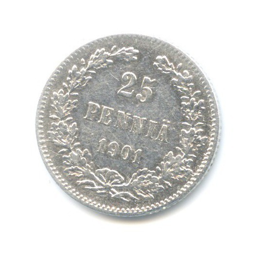 25 пенни 1901 L — Для Финляндии