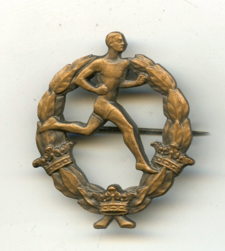 Наградной знак за достижения в спорте.(номерной)