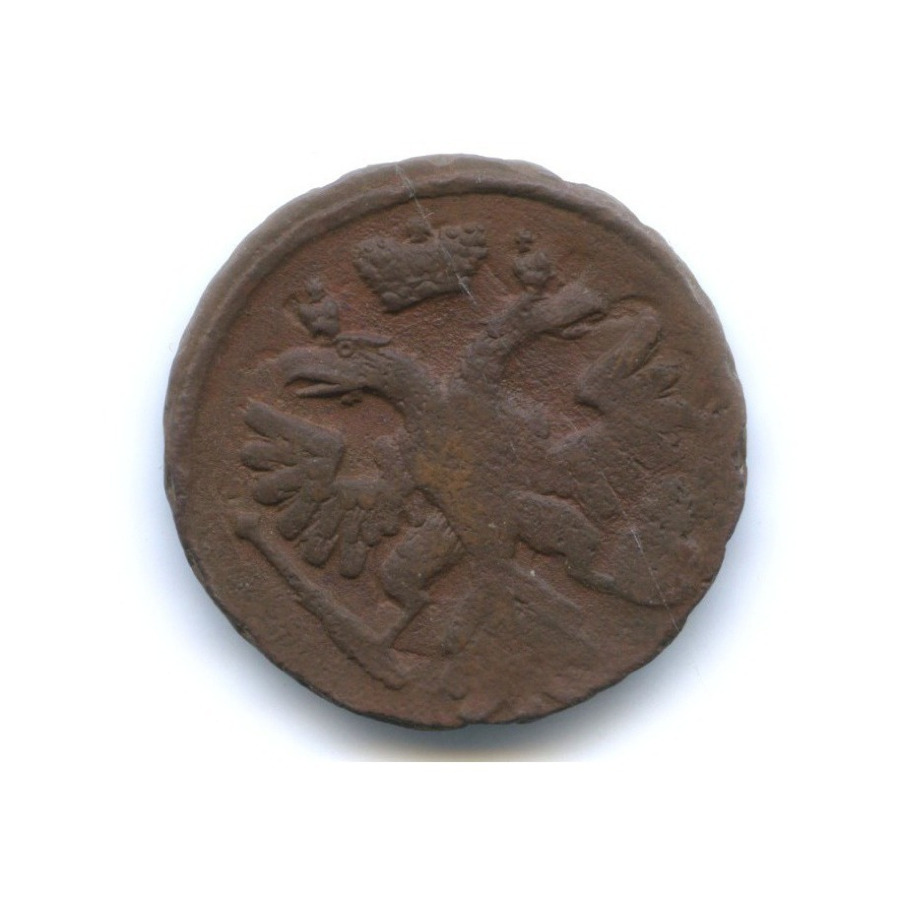 Деньга (½ копейки) 1741 — Орел 1738 г.