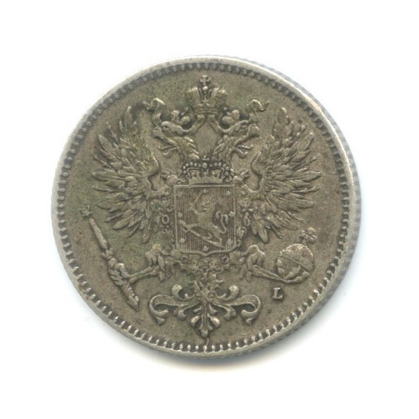 50 пенни 1908 L — Для Финляндии