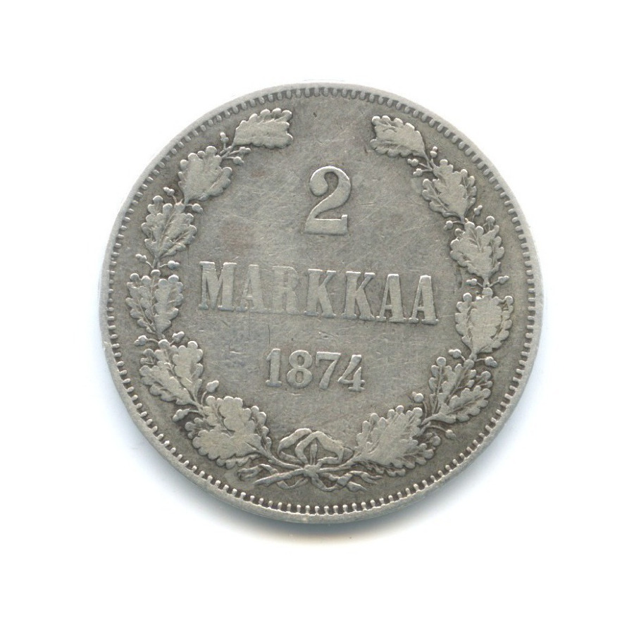 2 марки 1874 S — Для Финляндии