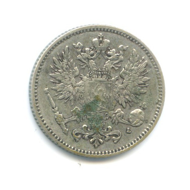 50 пенни 1908 L — Для Финляндии