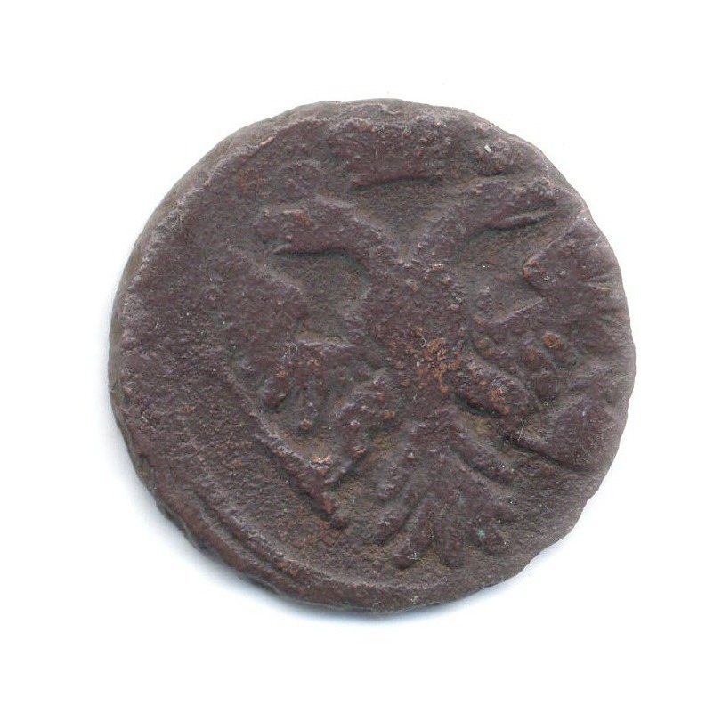 Деньга (½ копейки) 1740 — Орел 1738 г.