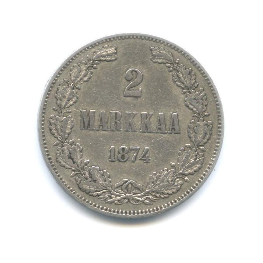 2 марки 1874 S — Для Финляндии
