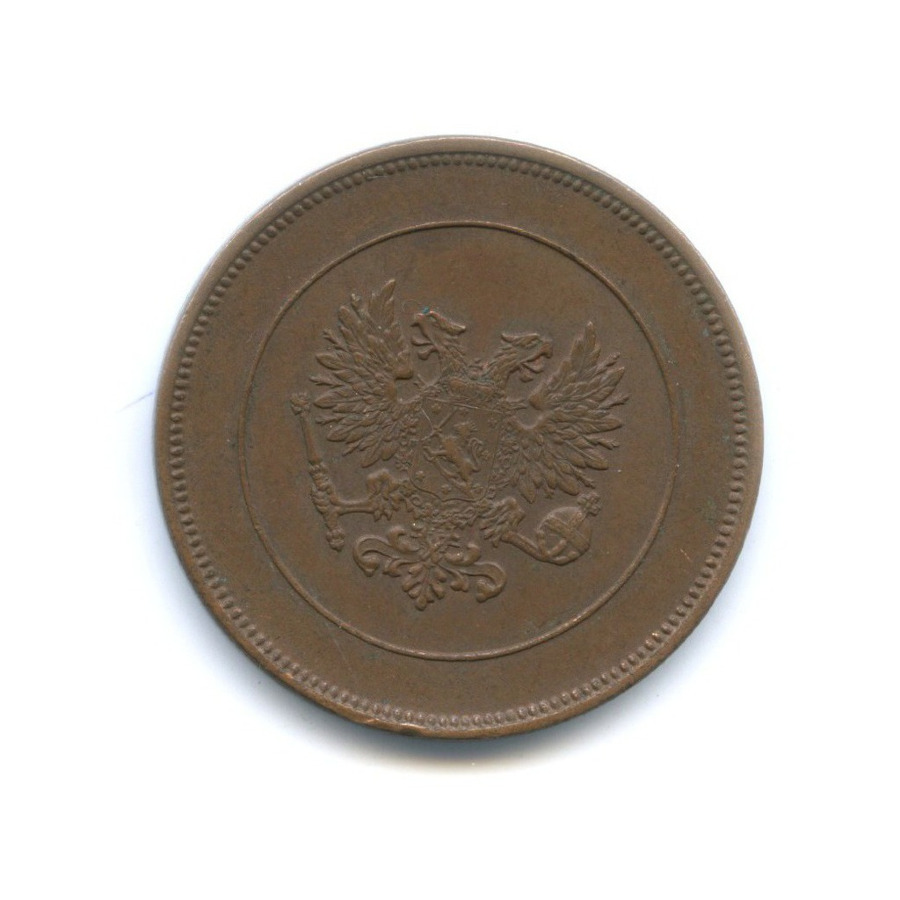 10 пенни 1917 — Для Финляндии. Орел