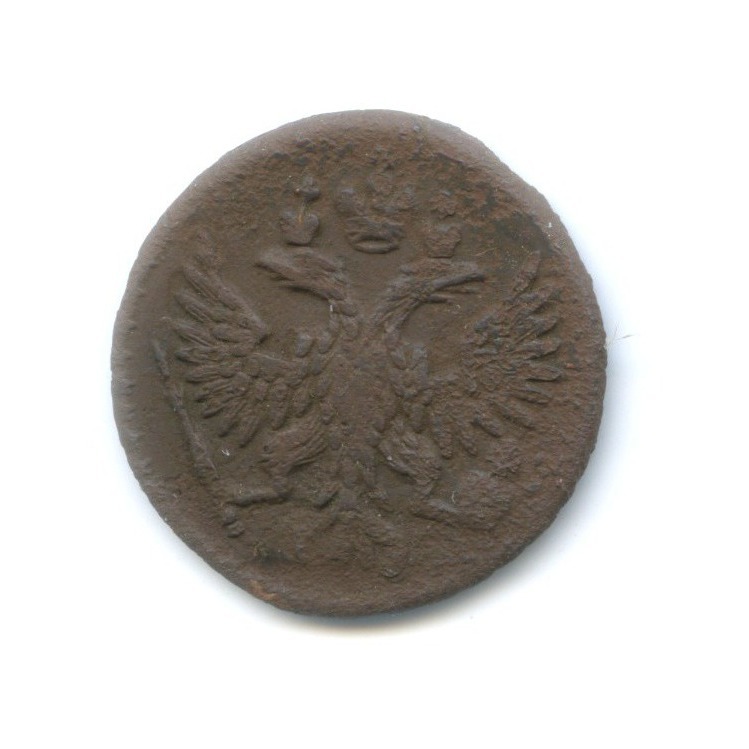 Полушка (¼ копейки) 1749 — Орел 1748 г.